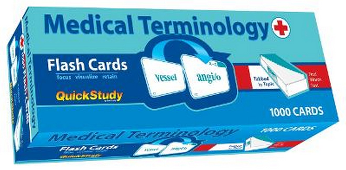 Medical Terminology 1000 Flash Cards 2/e