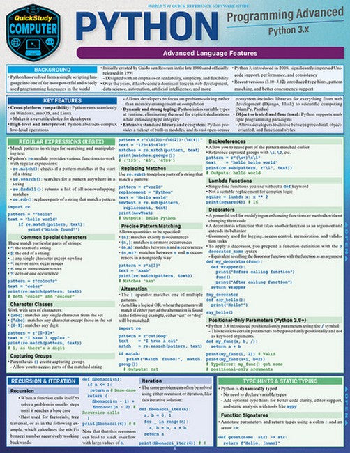 Python Programming Advanced