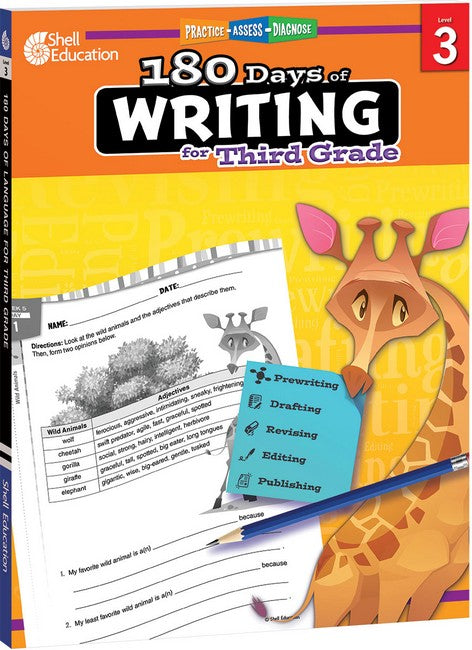 180 Days: Writing for Third Grade