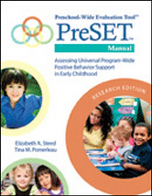 Preschool-Wide Evaluation Tool (PreSET) Manual