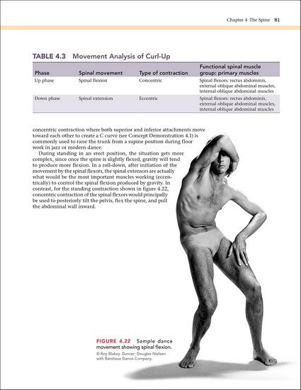Dance Anatomy and Kinesiology 3/e