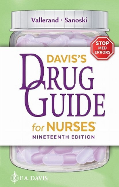 Davis's Drug Guide for Nurses 19/e