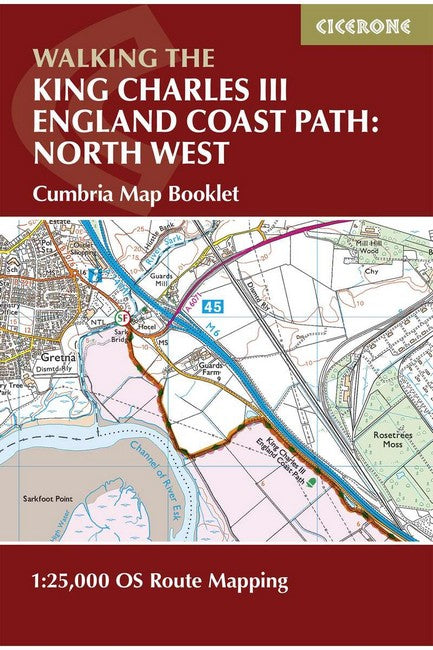 Walking the King Charles III England Coast Path: North West - Cumbria Map Booklet
