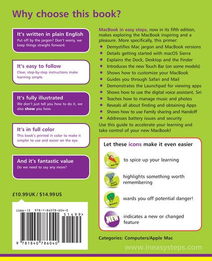 MacBook in easy steps 5/e