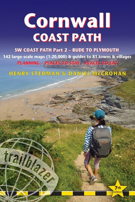 Cornwall Coast Path Trailblazer walking guide 7/e