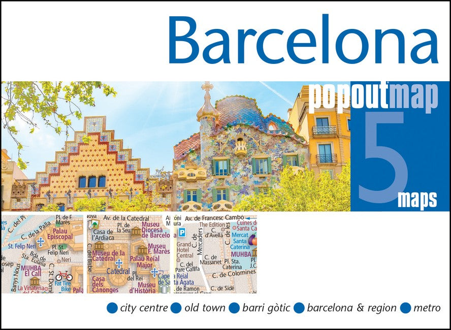 Barcelona PopOut Map