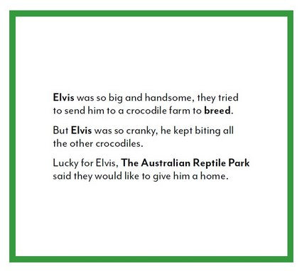 Elvis the Crocodile