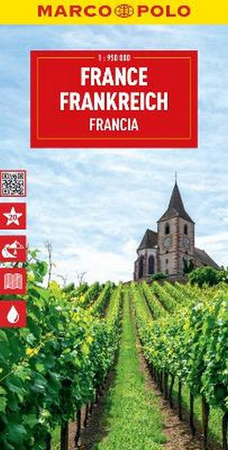 France Marco Polo Map