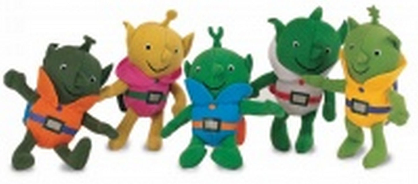 Five Little Men Finger Puppets