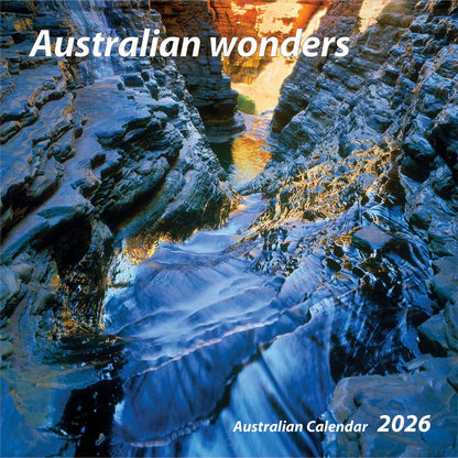 2026 Australian Wonders Square Wall Calendar