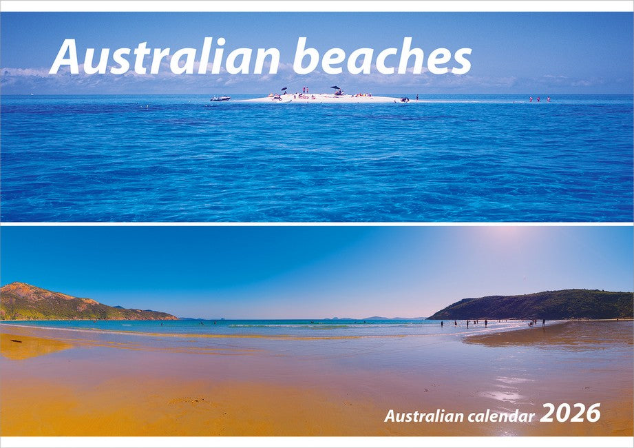 2026 Australian Beaches Wall Calendar