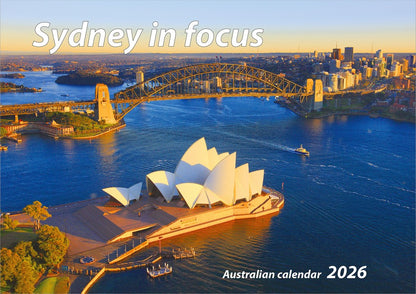 2026 Sydney in Focus Wall Calendar