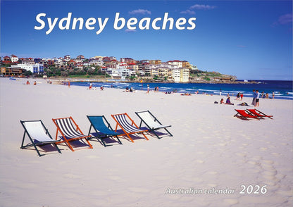 2026 Sydney Beaches Wall Calendar