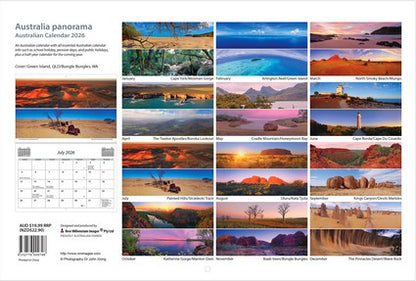 2026 Australia Panorama Large Wall Calendar