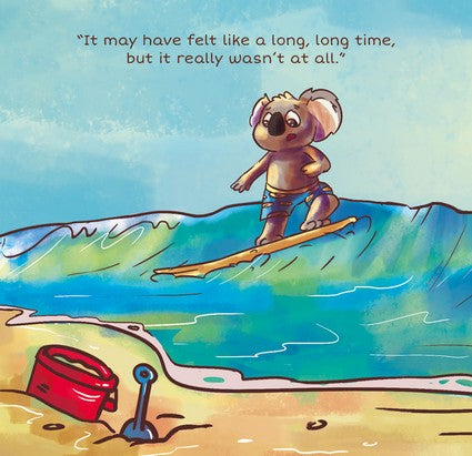 Bazza Braves the Waves