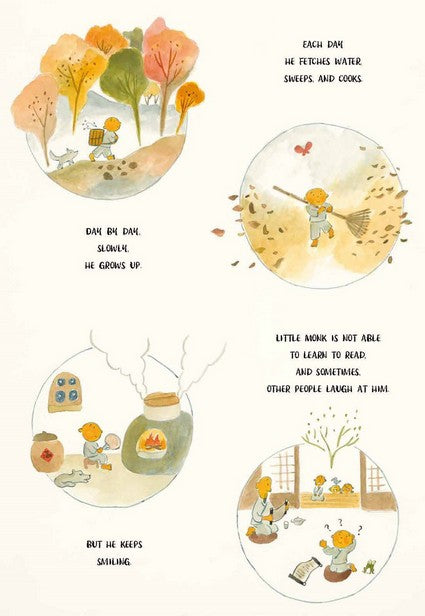 Little Monk Writes Rain