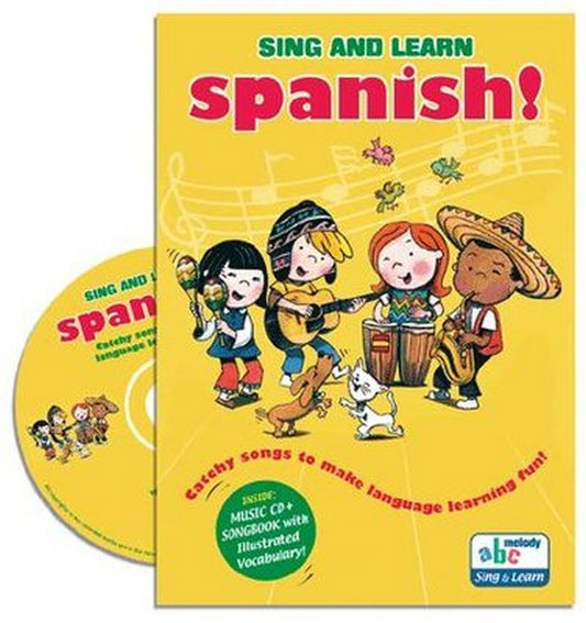 Spanish - Sing & Learn  Book/CD
