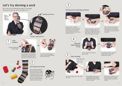 Darning Socks