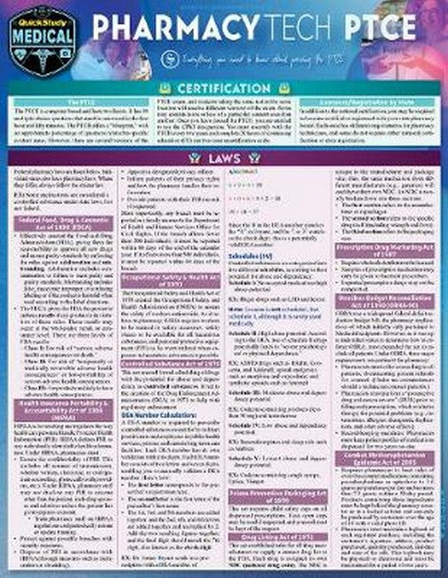 Pharmacy Technician a PTCE