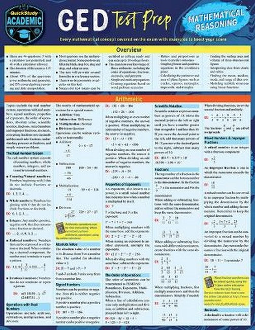 GED Test Prep - Mathematical Reasoning