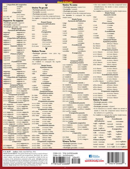 Italian Verbs - Conjugations