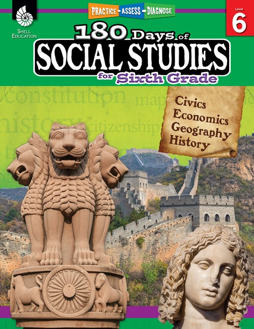 180 Days: Social Studies for Sixth Grade