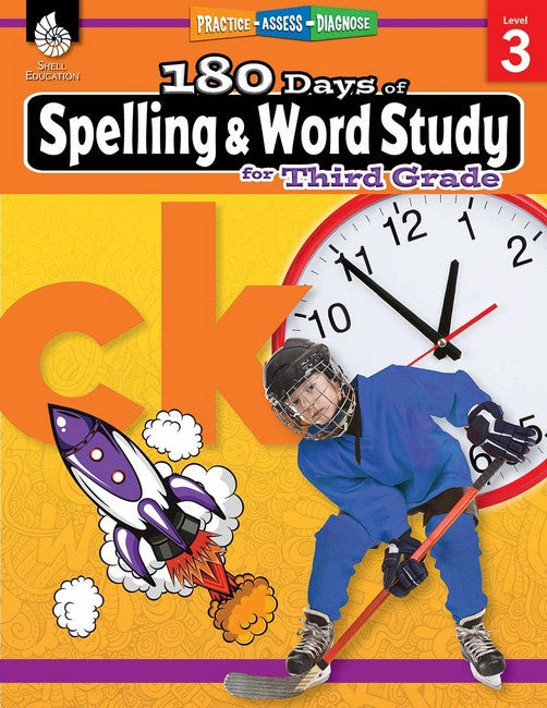 180 Days: Spelling and Word Study for Third Grade