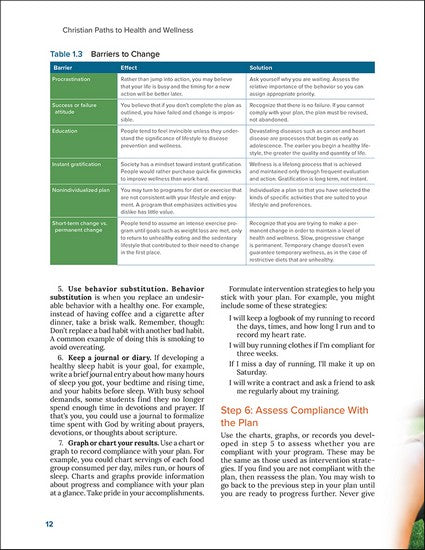 Christian Paths to Health and Wellness 3/e