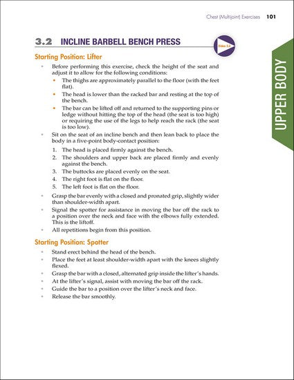 Exercise Technique Manual for Resistance Training 4/e