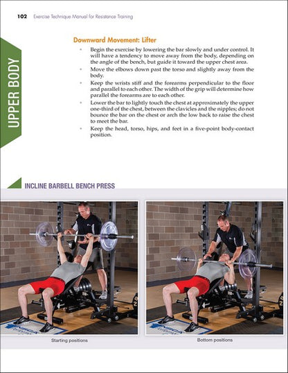 Exercise Technique Manual for Resistance Training 4/e