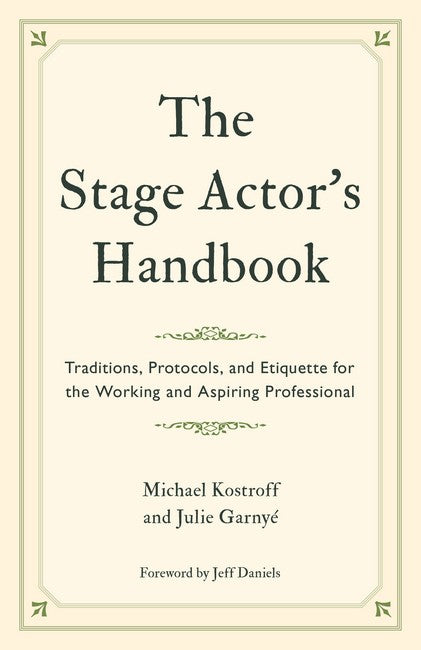 The Stage Actor's Handbook