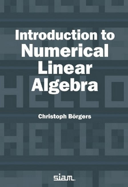 Introduction to Numerical Linear Algebra