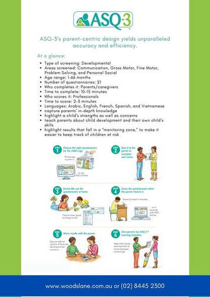 Ages & Stages Questionnaires (ASQ3) - French 3/e