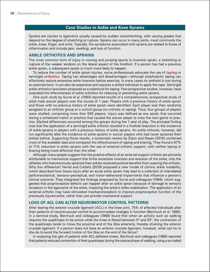 Biomechanics of Injury 3/e