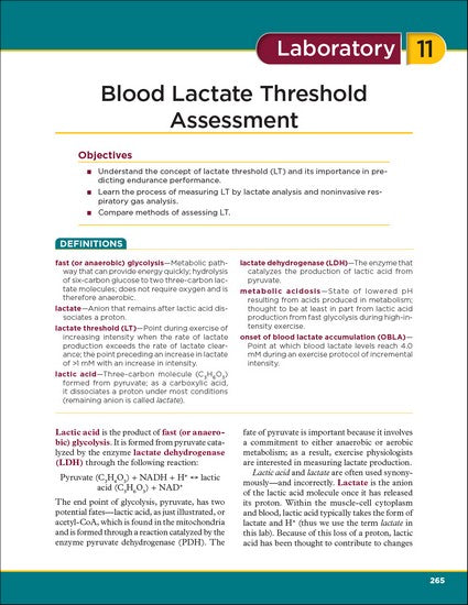 Laboratory Manual for Exercise Physiology 3/e