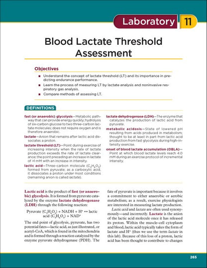 Laboratory Manual for Exercise Physiology 3/e