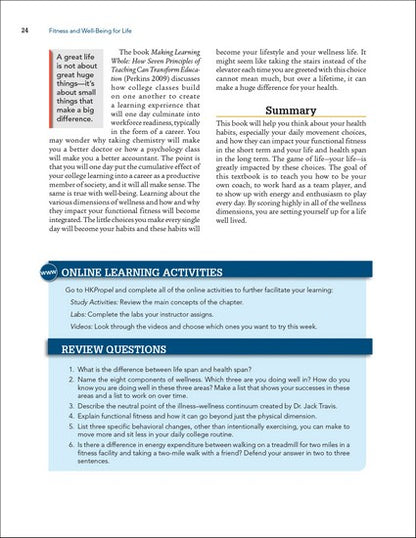 Fitness and Well-Being for Life 2/e