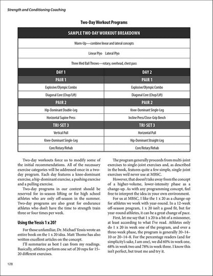 Strength and Conditioning Coaching