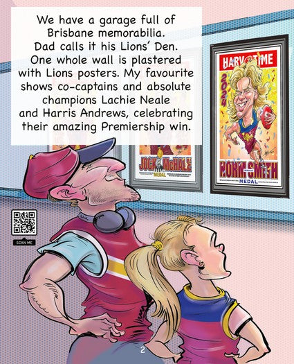 Annelise and The Pride of Lions