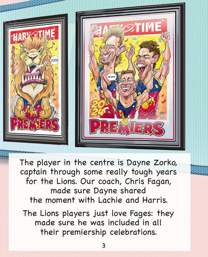 Annelise and The Pride of Lions