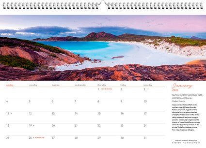 2026 Wild Places of Australia Wall Calendar