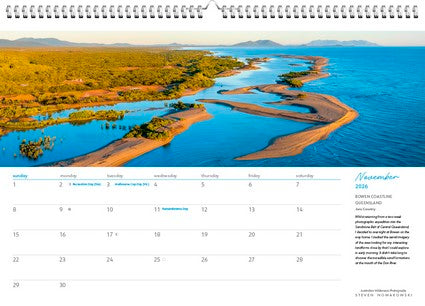 2026 Wild Places of Australia Wall Calendar