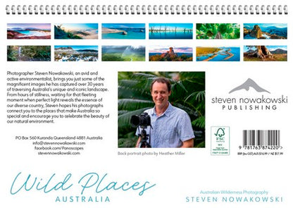 2026 Wild Places of Australia Desk Easel