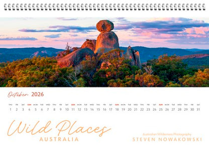 2026 Wild Places of Australia Desk Easel