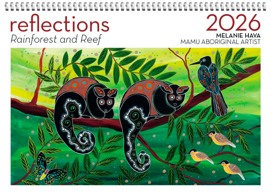 2026 Reflections - Rainforest and Reef Wall Calendar