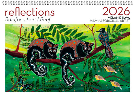 2026 Reflections - Rainforest and Reef Wall Calendar