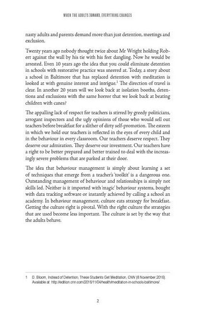 When the Adults Change, Everything Changes