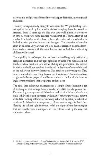 When the Adults Change, Everything Changes