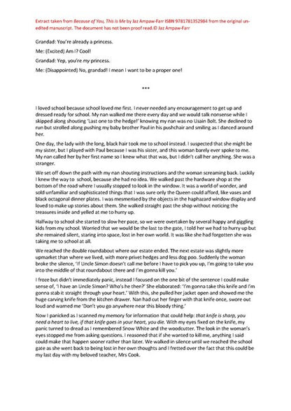 Because of You, This is Me