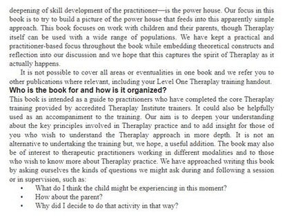 Theraplay (R) - The Practitioner's Guide